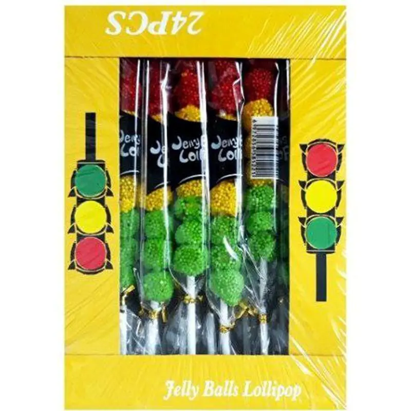 پاستیل چراغ راهنما _ بسته ۲۴ عددی