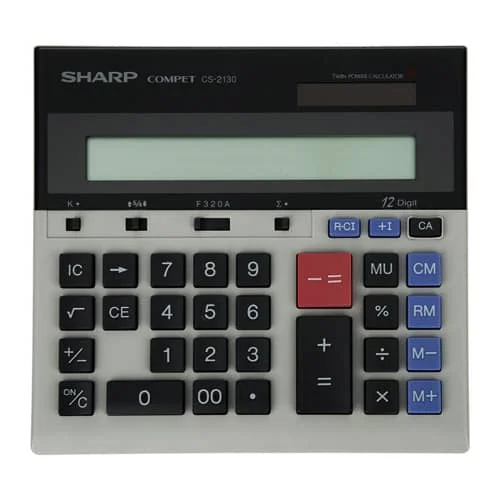 ماشین حساب شارپ  مدل cs_2130